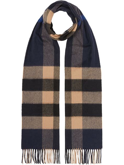 Burberry Geruite Sjaal 